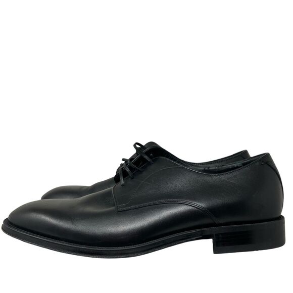 Boss‎ Dress Shoes Mens 7 Black Leather Lace Up Formal Office NYE Party Evening